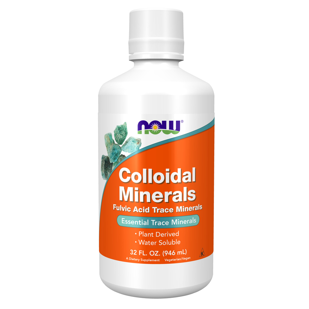NOW Foods Colloidal Minerals - 32 fl. oz. / Colloidal Minerals - 32 fl oz