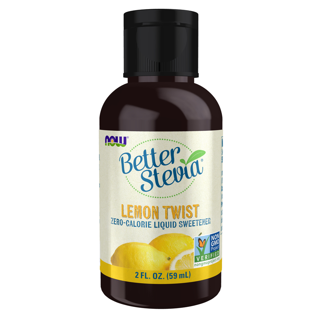 NOW Foods BetterStevia® Lemon Twist - 2 fl. oz. / BetterStevia® cytryna Twist - 2 fl oz