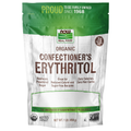 NOW Foods Confectioner's Erythritol, Organic Powder - 1 lb. / Confectioner's erytrytol, produkt ekologiczny proszek - 1 lb.