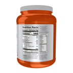NOW Foods Plant Protein Complex, Chocolate Mocha Powder - 2 lbs. – Right label / Etykieta producenta