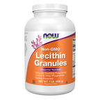 NOW Foods Lecithin Granules - 1 lb. / lecytyna w granulkach - 1 lb.