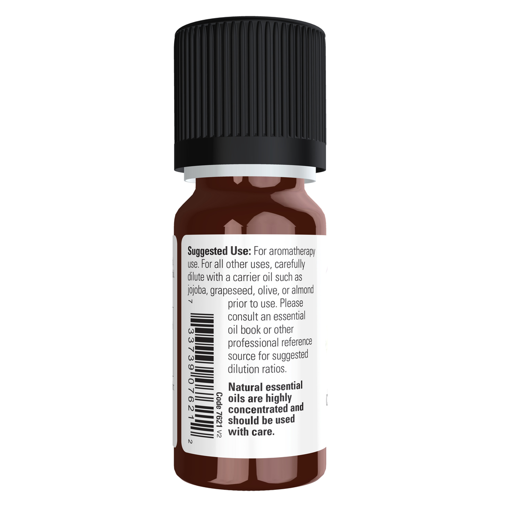 NOW Foods Chamomile Oil - .33 fl. oz. – Label details / Etykieta producenta