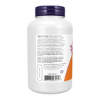 NOW Foods Glucosamine & Chondroitin with MSM - 180 Veg Capsules – Left label / Etykieta producenta
