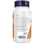 NOW Foods CoQ10 30 mg - 60 Veg Capsules – Left label / Etykieta producenta
