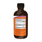 NOW Foods CoQ10 Liquid - 4 fl. oz. – Right label / Etykieta producenta