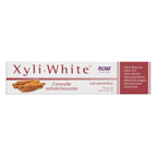 NOW Foods Xyliwhite™ Cinnafresh Toothpaste Gel - 6.4 oz. – Back label / Etykieta producenta