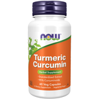 NOW Foods Turmeric Curcumin - 60 Veg Capsules / kurkuma kurkumina - 60 kapsułek roślinnych