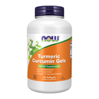 NOW Foods Turmeric Curcumin Gels - 120 Softgels / kurkuma kurkumina kapsułek żelowych - 120 kapsułek miękkich
