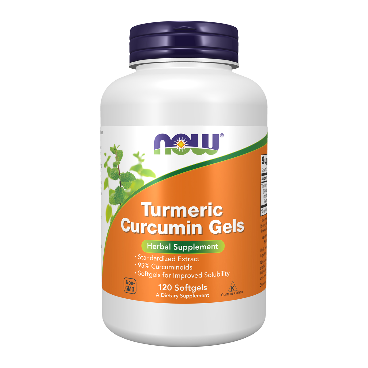 NOW Foods Turmeric Curcumin Gels - 120 Softgels / kurkuma kurkumina kapsułek żelowych - 120 kapsułek miękkich