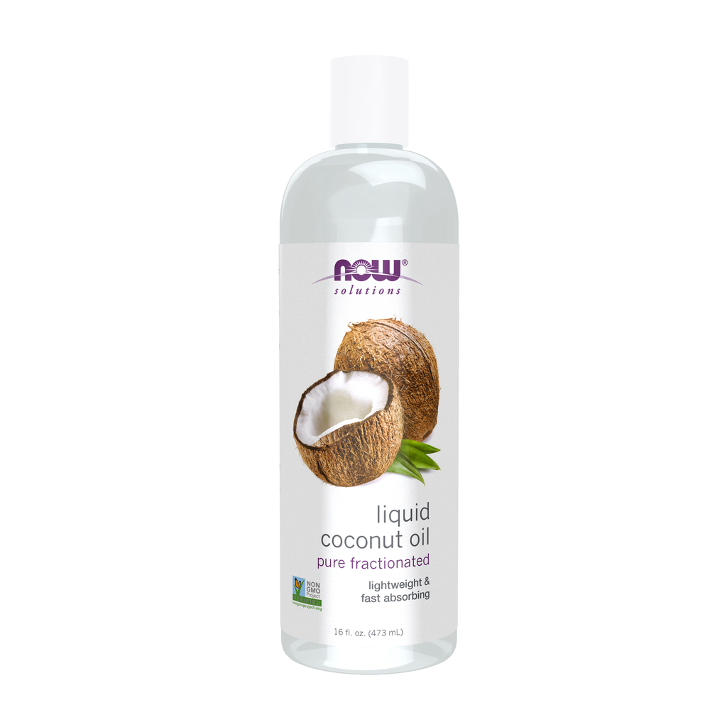 NOW Foods Liquid Coconut Oil - 16 fl. oz. / płyn olej kokosowy - 16 fl oz