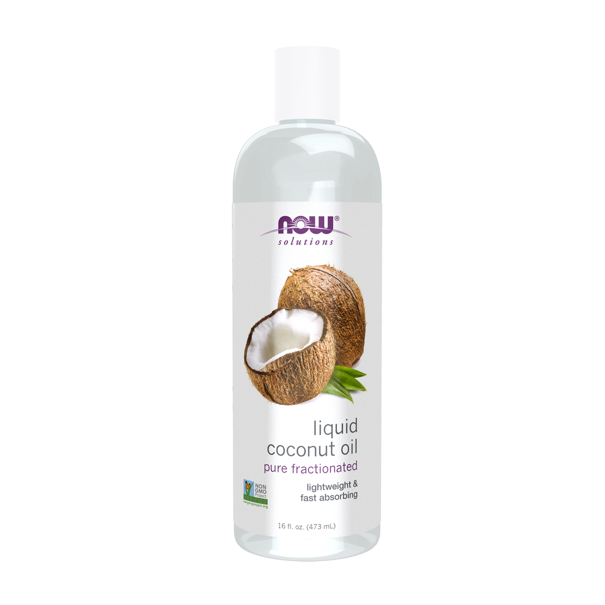 NOW Foods Liquid Coconut Oil - 16 fl. oz. / płyn olej kokosowy - 16 fl oz