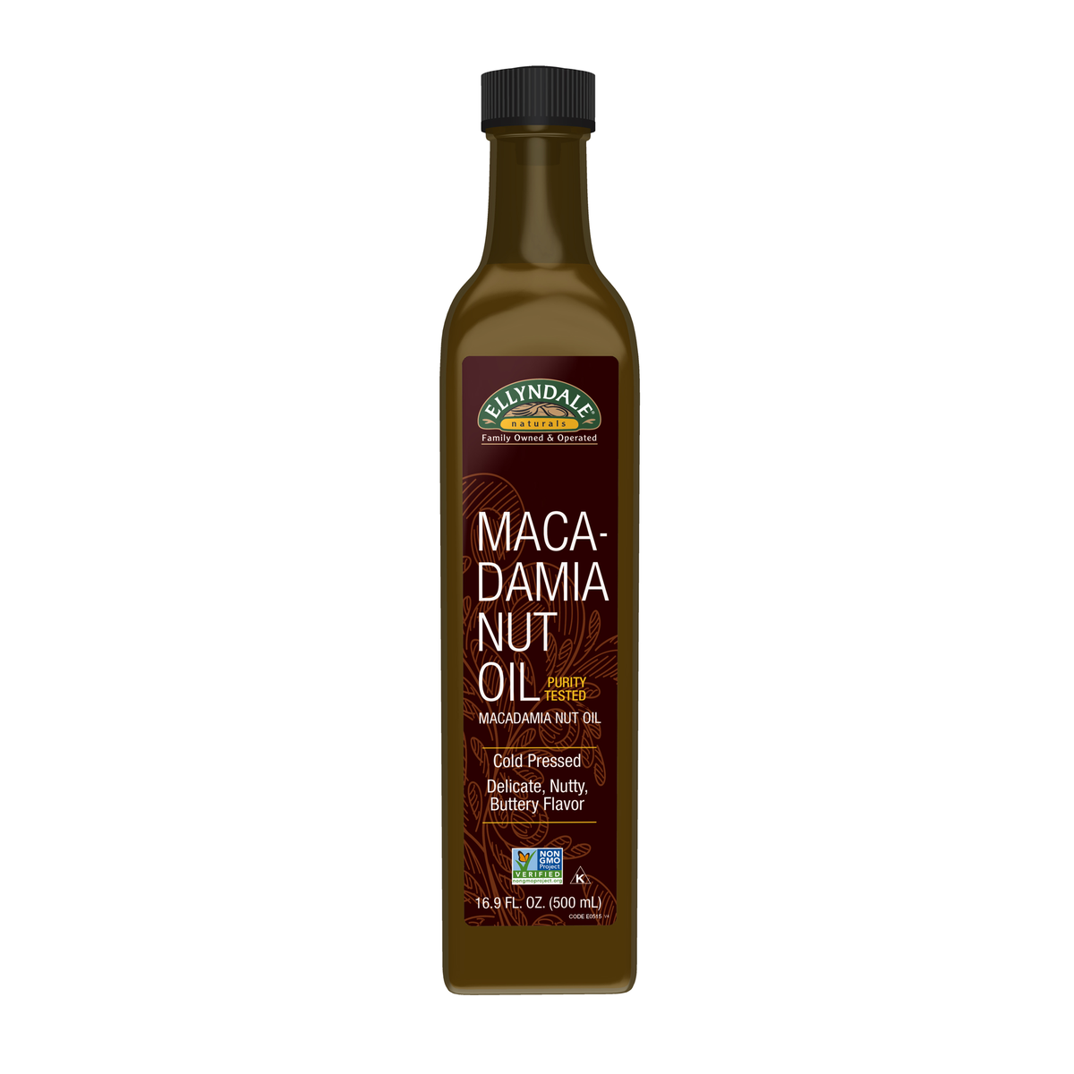 NOW Foods Macadamia Nut Cooking Oil in Glass Bottle - 16.9 fl. oz. / Macadamia Nut olej spożywczy in szkło butelka - 16.9 fl oz