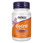NOW Foods CoQ10 100 mg - 50 Softgels / CoQ10 100 mg - 50 kapsułek miękkich