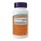 NOW Foods Zinc Glycinate - 120 Softgels – Right label / Etykieta producenta