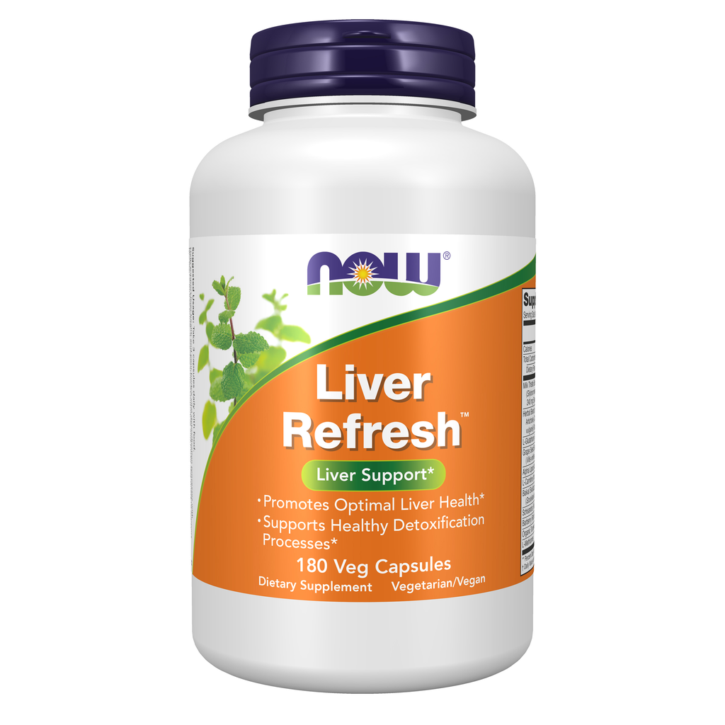 NOW Foods Liver Refresh™ - 180 Veg Capsules / wątroba Refresh™ - 180 kapsułek roślinnych