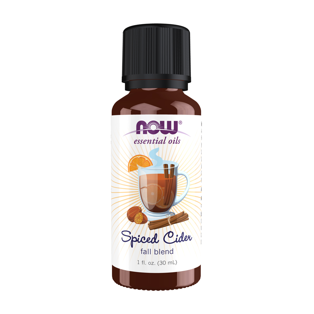 NOW Foods Spiced Cider Fall Oil Blend - 1 fl. oz. / Spiced Cider Fall mieszanka olejków - 1 fl oz