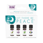 NOW Foods Let There Be Peace & Quiet Essential Oils Kit / Let There Be Peace & Quiet olejki eteryczne Kit