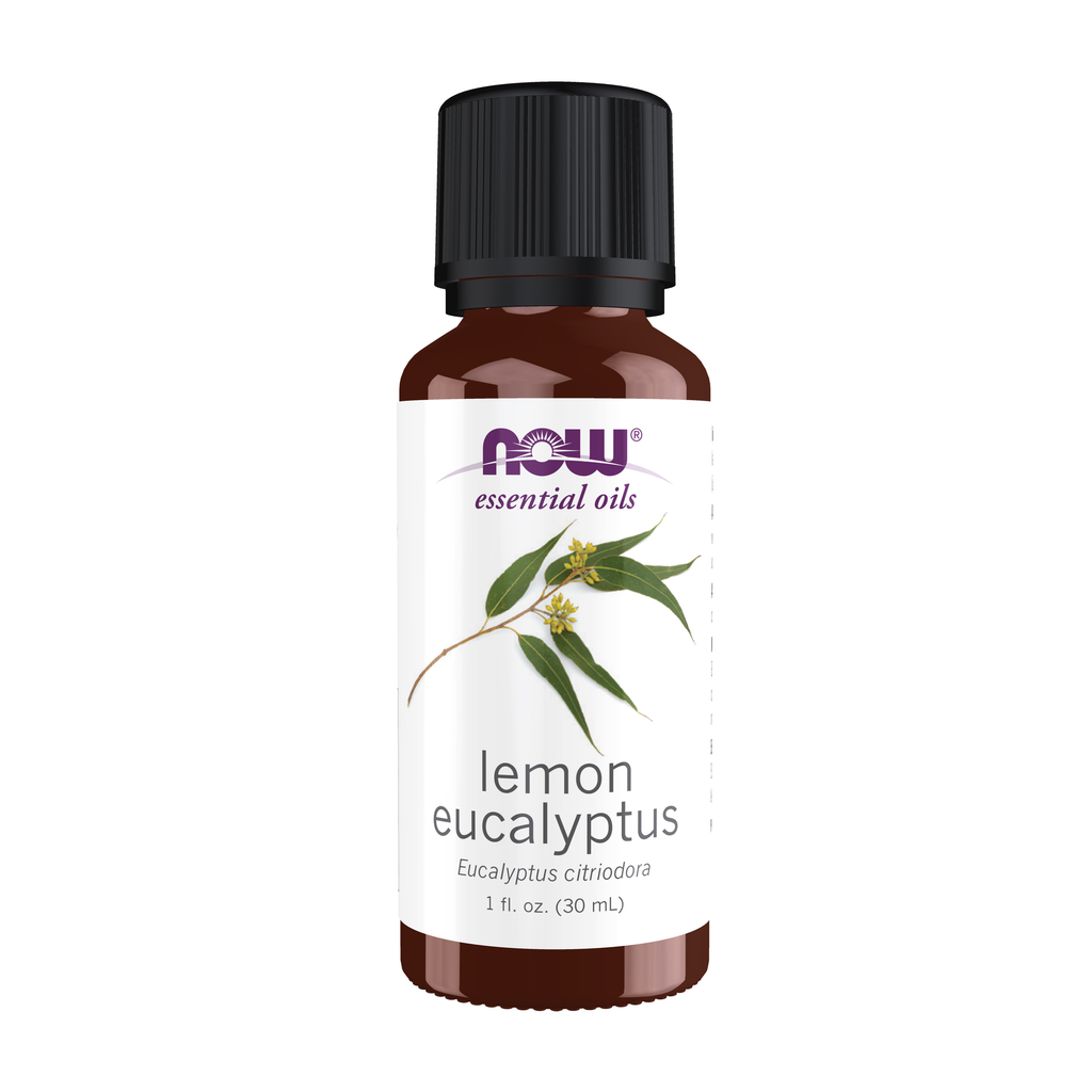 NOW Foods Lemon Eucalyptus Oil - 1 fl. oz. / cytryna olejek eukaliptusowy - 1 fl oz