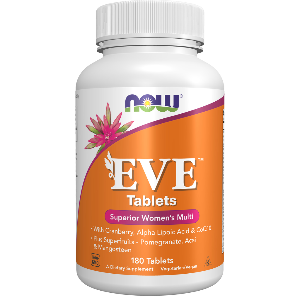 NOW Foods Eve™ Women's Multiple Vitamin - 180 Tablets / Eve™ kobiet's wieloskładnikowy witamina - 180 tabletek