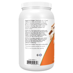 NOW Foods Psyllium Husks, Whole - 24 oz. – left label / Etykieta producenta