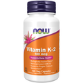 NOW Foods Vitamin K-2 100 mcg - 100 Veg Capsules / witamina K-2 100 mcg - 100 kapsułek roślinnych