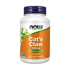 NOW Foods Cat's Claw 500 mg - 100 Veg Capsules / Cat's Claw 500 mg - 100 kapsułek roślinnych