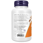 NOW Foods Super Enzymes - 90 Tablets – Left label / Etykieta producenta