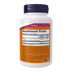 NOW Foods Choline & Inositol - 100 Veg Capsules – Right label / Etykieta producenta