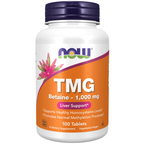 NOW Foods TMG Betaine 1,000 mg - 100 Tablets / TMG Betaine 1,000 mg - 100 tabletek