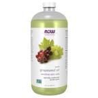 NOW Foods Pure Grapeseed Oil 32 Fl Oz / czysty Grapeseed olejek 32 Fl Oz