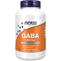 NOW Foods GABA 500 mg + B-6 - 200 Veg Capsules / GABA 500 mg + B-6 - 200 kapsułek roślinnych