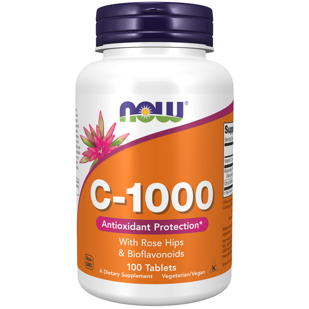 NOW Foods Vitamin C-1000 - 100 Tablets / witamina C-1000 - 100 tabletek