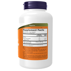 NOW Foods Prebiotic Inulin Fiber - 180 Veg Capsules – Right label / Etykieta producenta