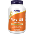 NOW Foods Flax Oil 1000 mg - 250 Softgels / Flax olejek 1000 mg - 250 kapsułek miękkich