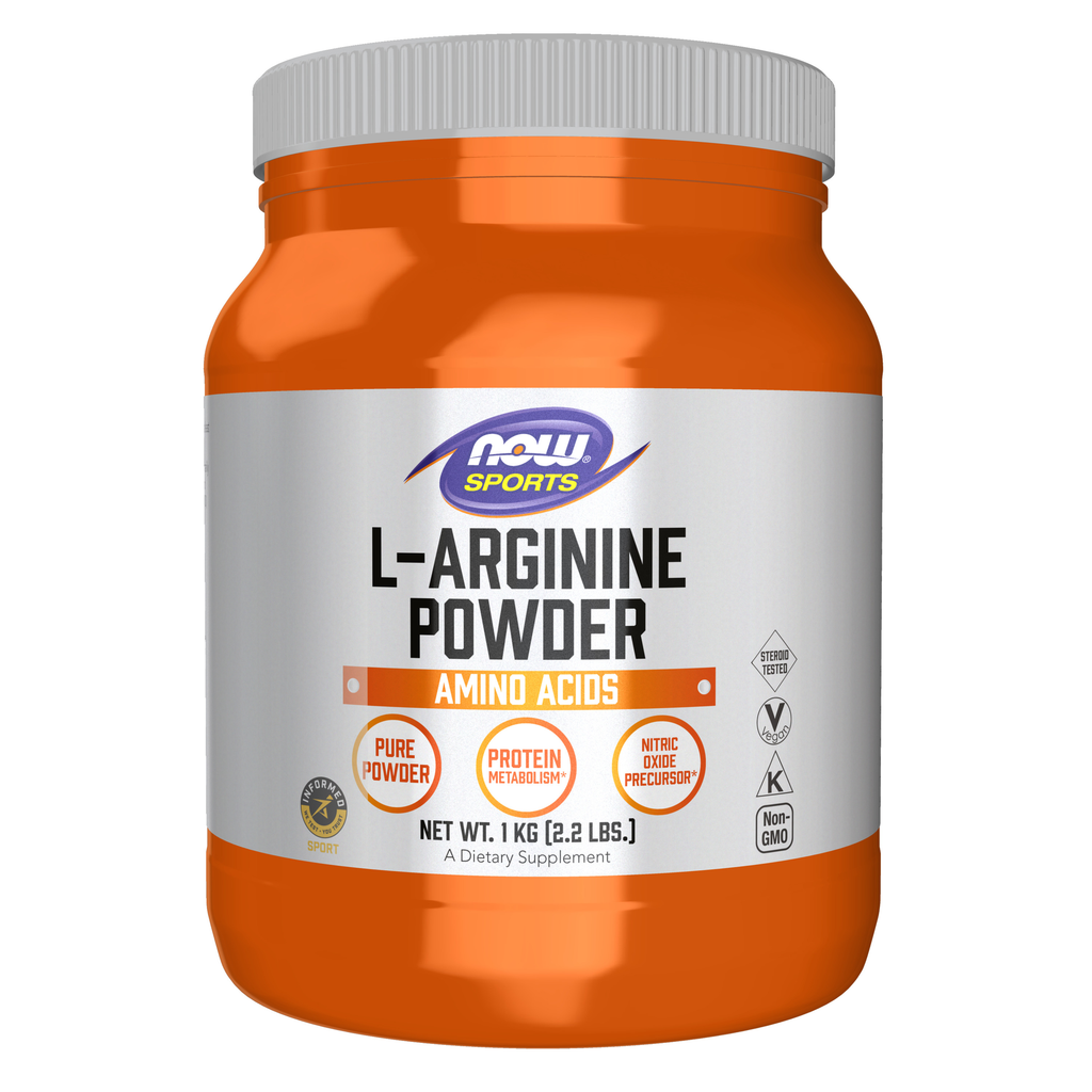 NOW Foods L-Arginine Powder - 2.2 lbs. / L-arginina proszek - 2.2 lb