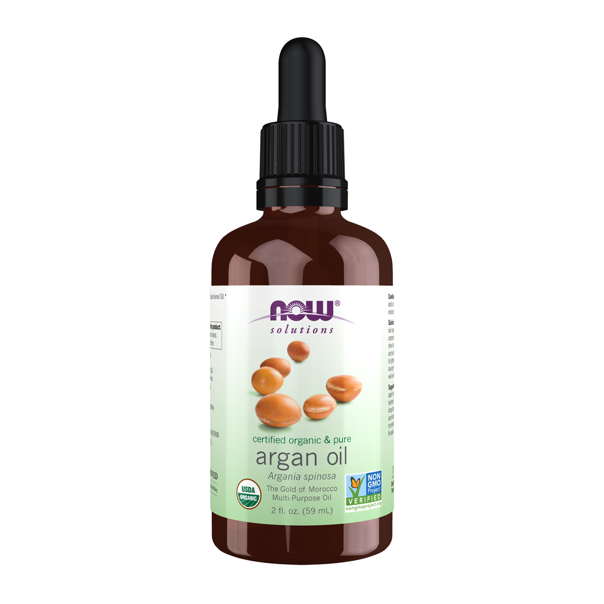 NOW Foods Argan Oil, Organic - 2 fl. oz. / Argan olejek, produkt ekologiczny - 2 fl oz