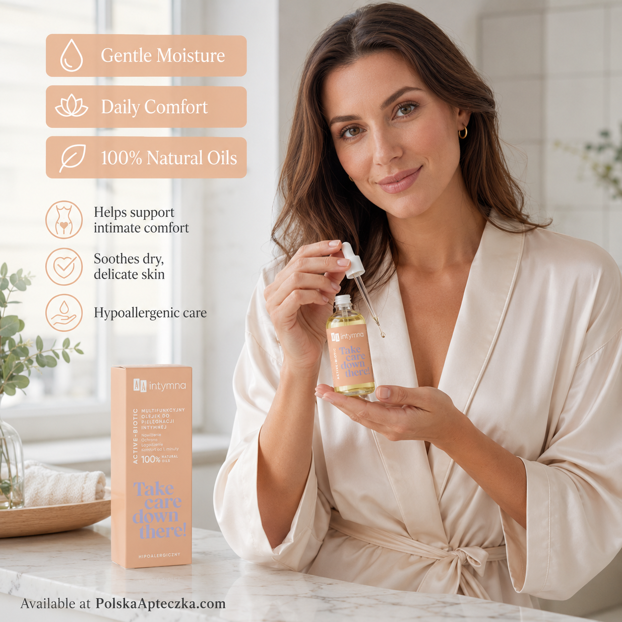 AA Intymna Active-Biotic Intimate Care Oil 30ml lifestyle