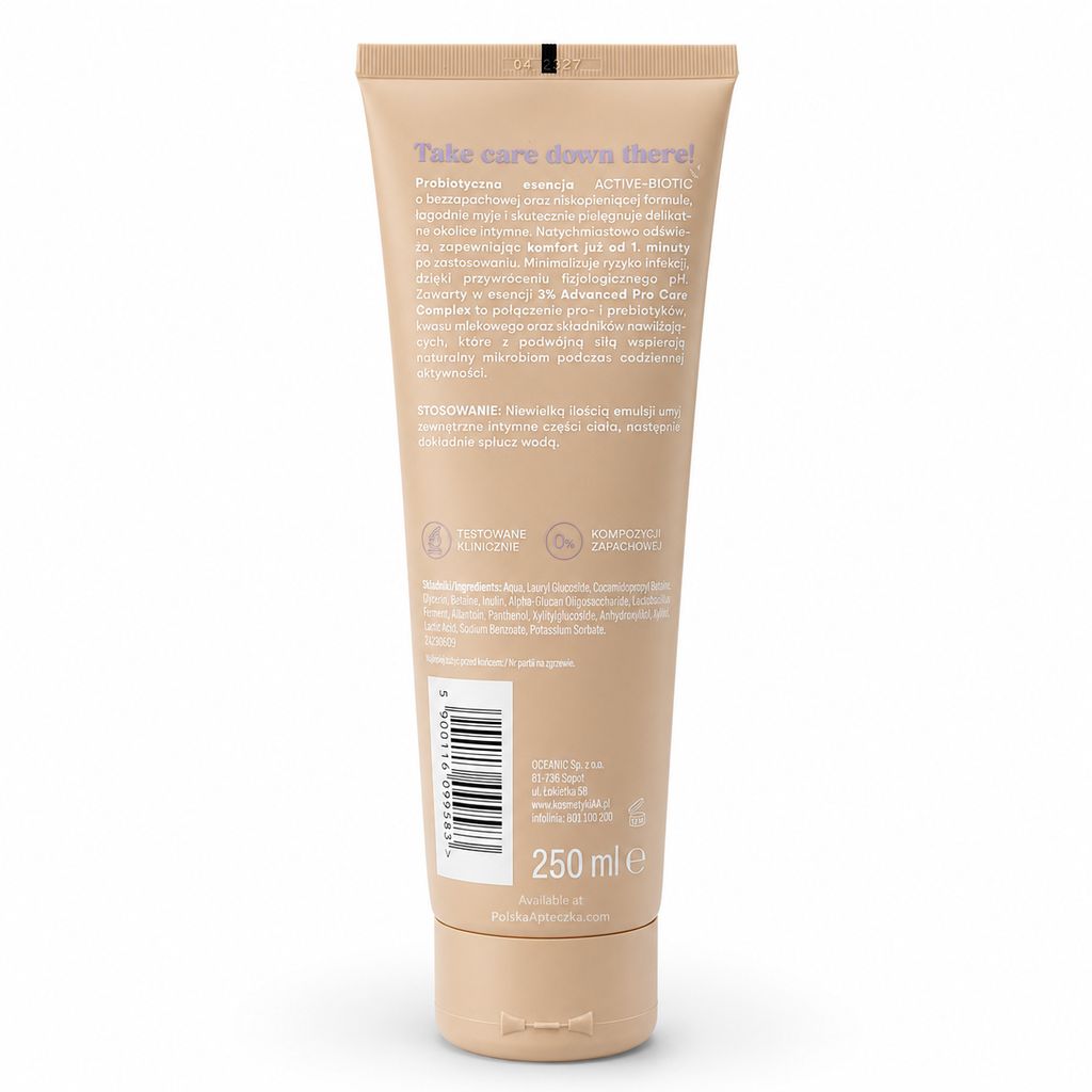 AA Intymna Active-Biotic Probiotic Intimate Wash 250ml Ingredients