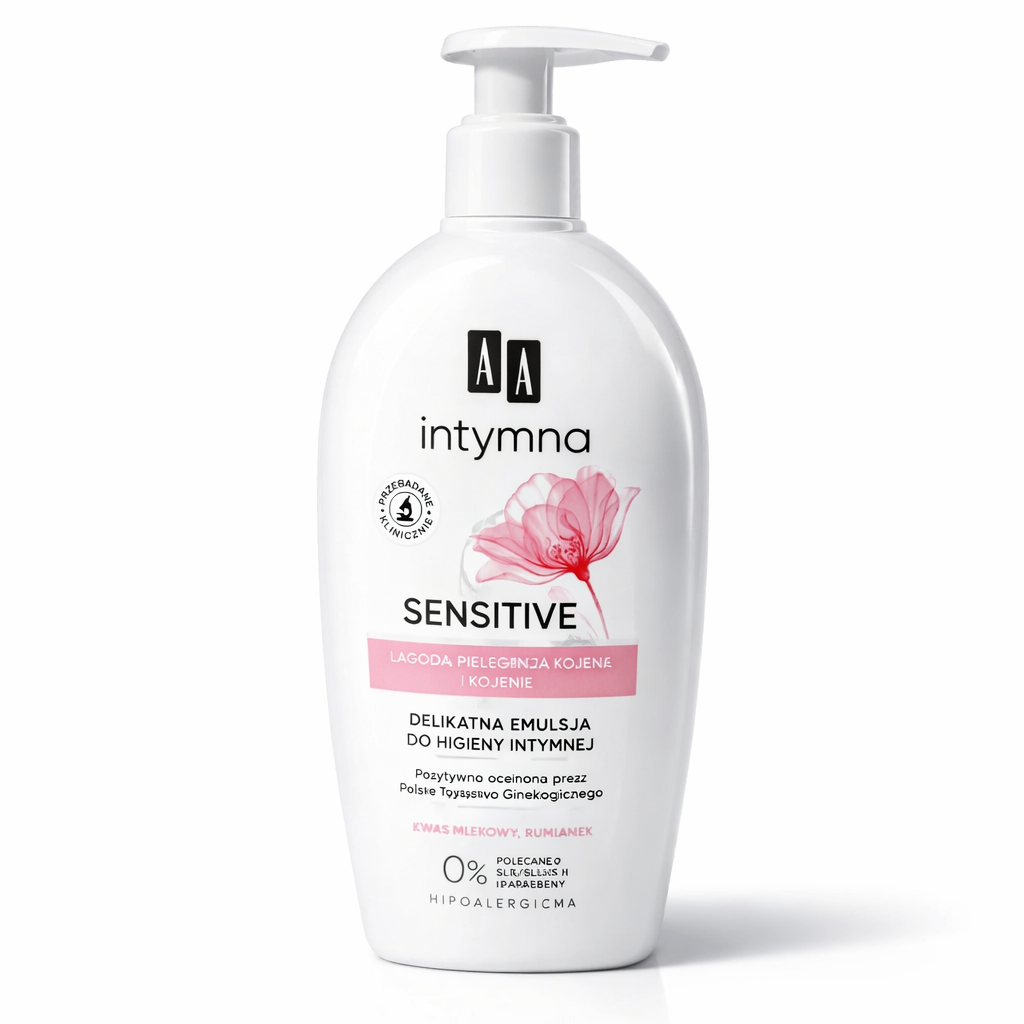 AA Intymna Sensitive Intimate Hygiene Emulsion pH Balanced 300ml