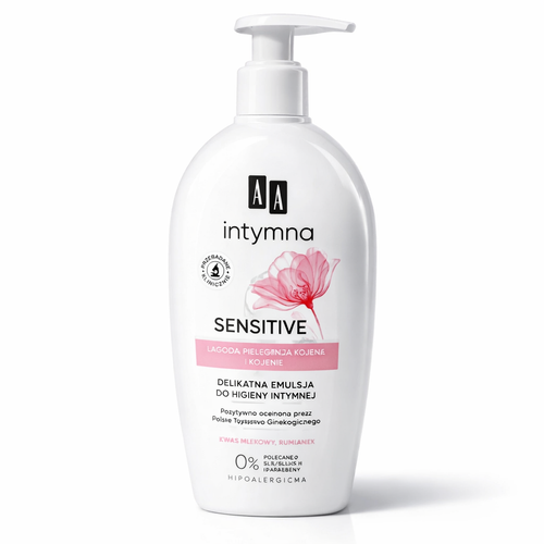 AA Intymna Sensitive Intimate Hygiene Emulsion pH Balanced 300ml