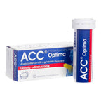 ACC Optima 600mg 10 Mucolytic Effervescent Tablets