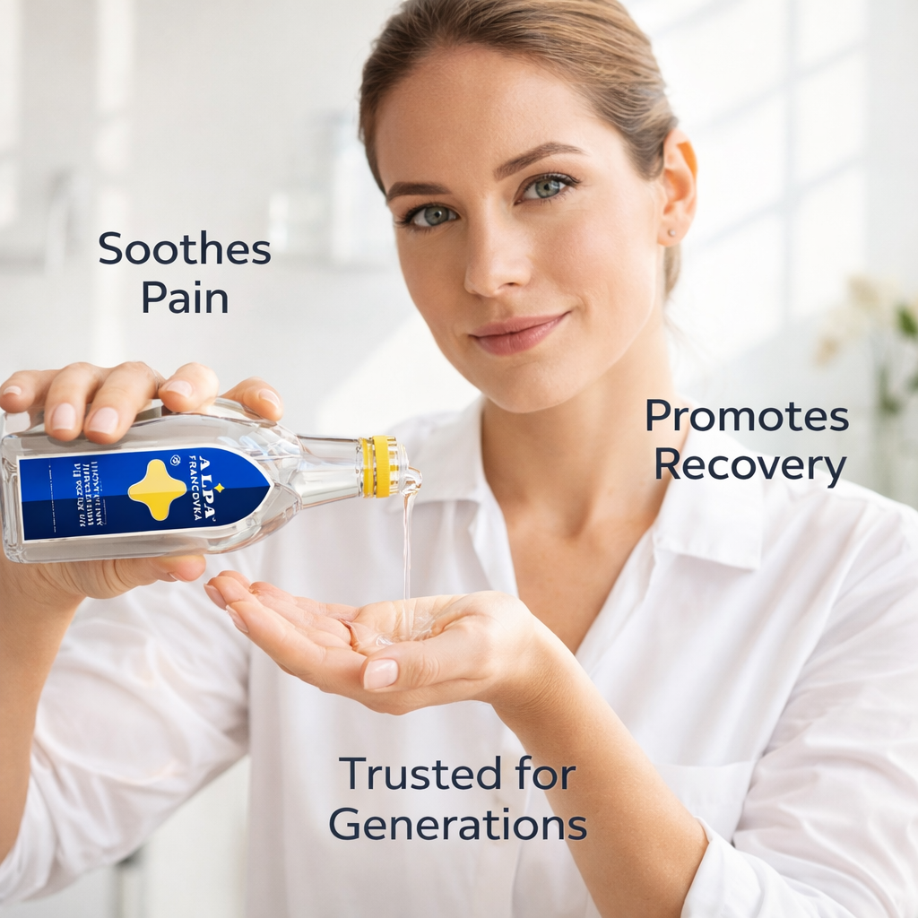 ALPA Francovka Herbal Alcohol Solution 160 ml benefits