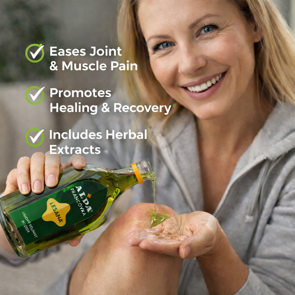 ALPA Francovka Lesana Herbal Alcohol Solution 160ml benefits