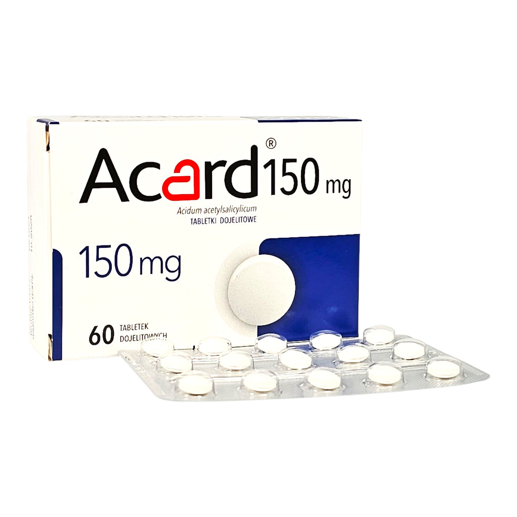 Acard 150mg tablets blisterpack