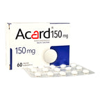 Acard 150mg tablets blisterpack