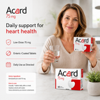 Acard 75mg 60 tablets lifestyle