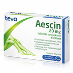 Aescin 20 mg Tablets Vein Support Circulation Teva
