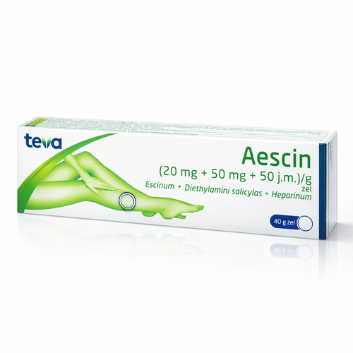 Aescin Gel 40 g Aescin Heparin Leg Bruise Gel Teva