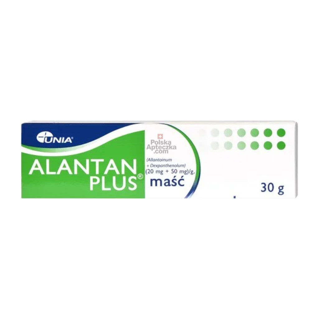 Alantan Plus Ointment 30g box dry skin care with allantoin and dexpanthenol