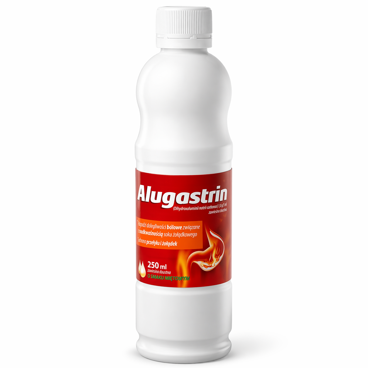 Alugastrin Liquid Antacid Heartburn Relief 250ml